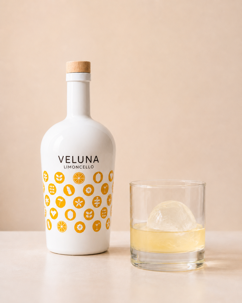 Veluna Limoncello auf Eis